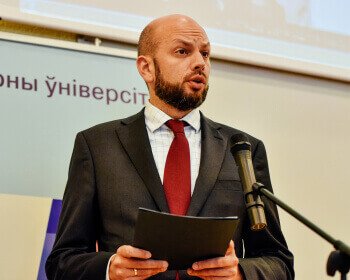 ЕГУ начал 25-ый учебный год с призыва к усилению вклада в развитие гражданского общества в Беларуси и регионе