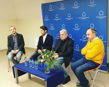 Проф. Томас Венцлова выступил в ЕГУ об изгнании, переводах, дружбе с Ч. Милошем и И. Бродским