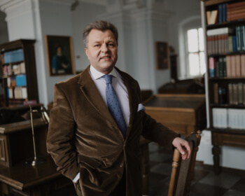Совет управления ЕГУ единогласно избрал д-ра Мантаса Адомėнаса Председателем